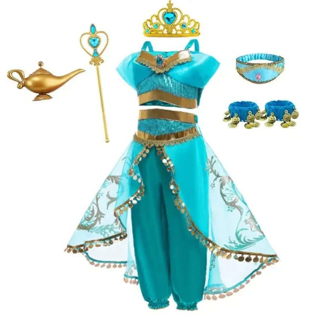 Verzauberndes Deluxe-Prinzessin-Outfit für Kinder