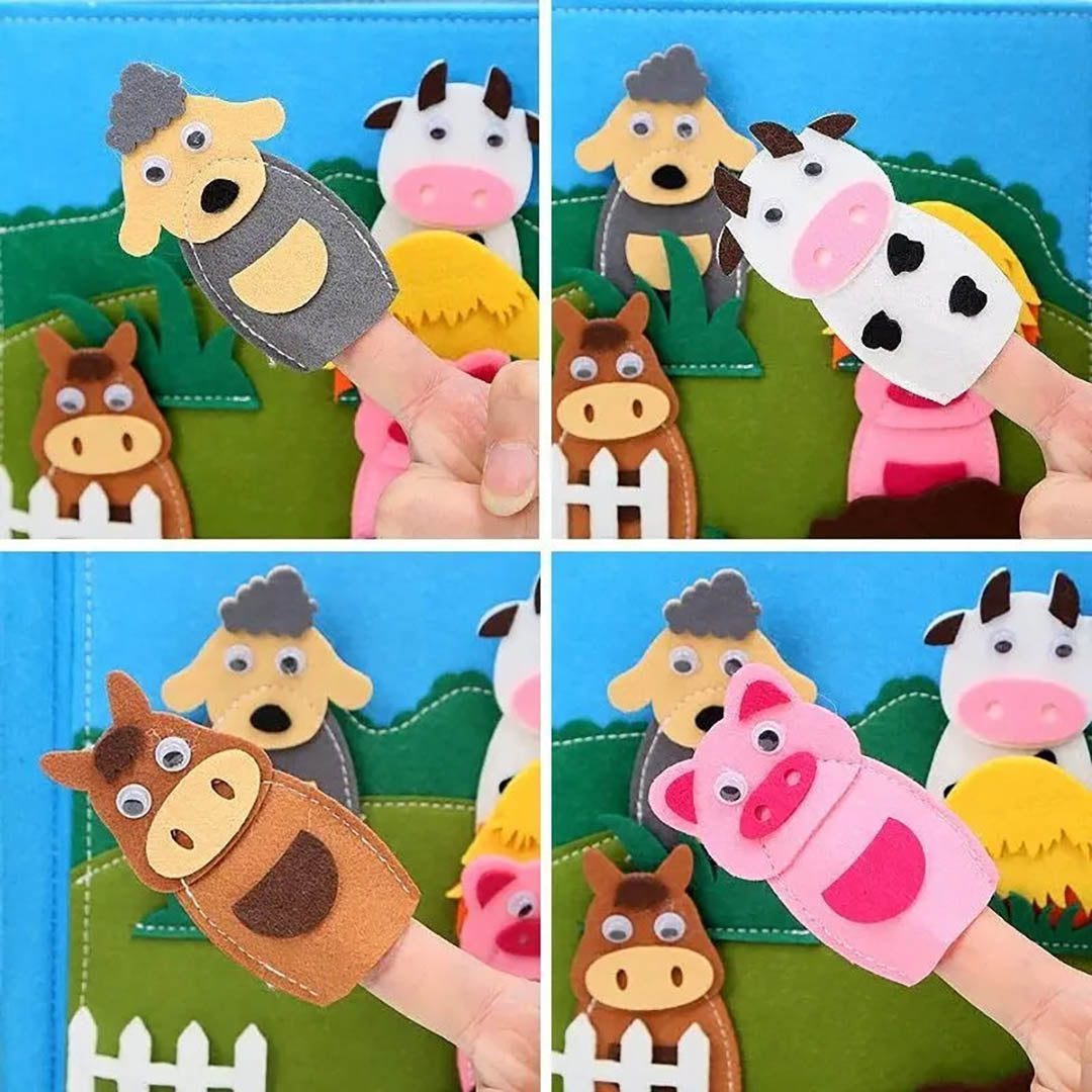 Interaktives 3D-Aktivitätsbuch – Ansprechendes Lernen durch Spiel für Kinder