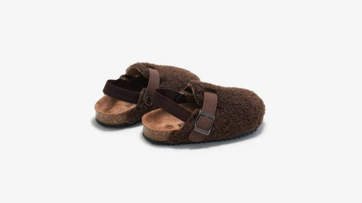 Unisex Kinder Woll-Mokassins