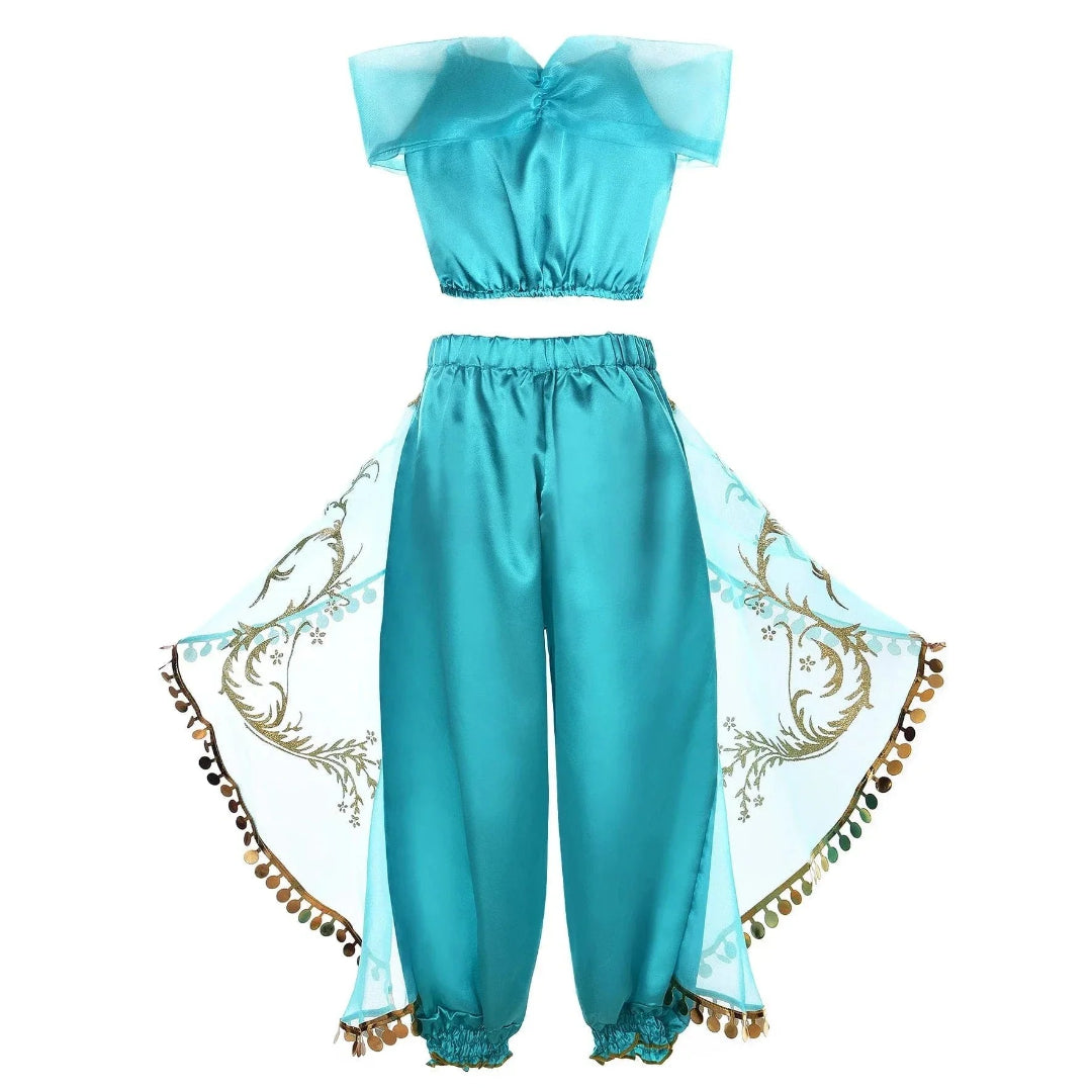 Verzauberndes Deluxe-Prinzessin-Outfit für Kinder