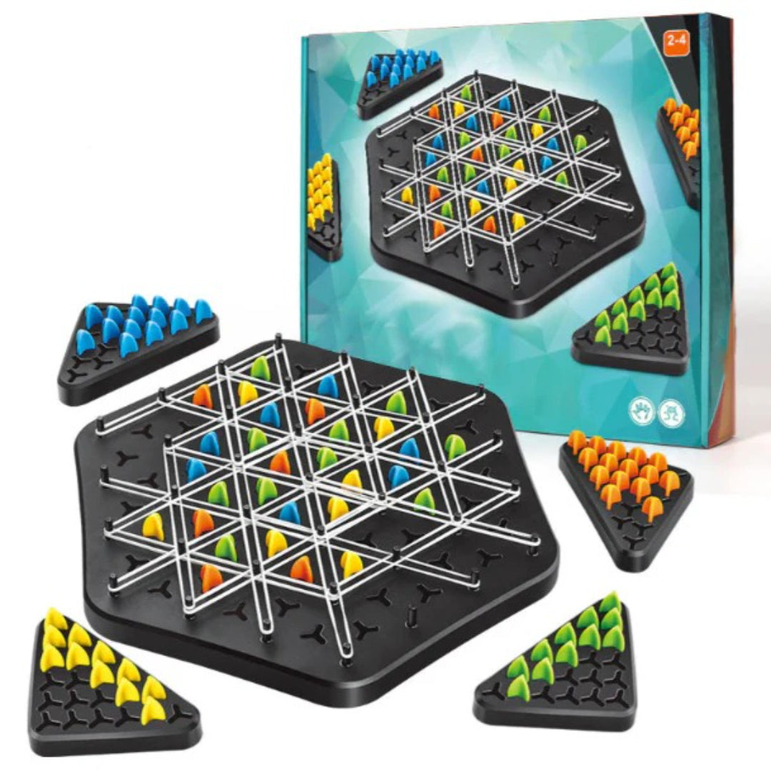 Dreieck Logik-Strategie-Brettspiel