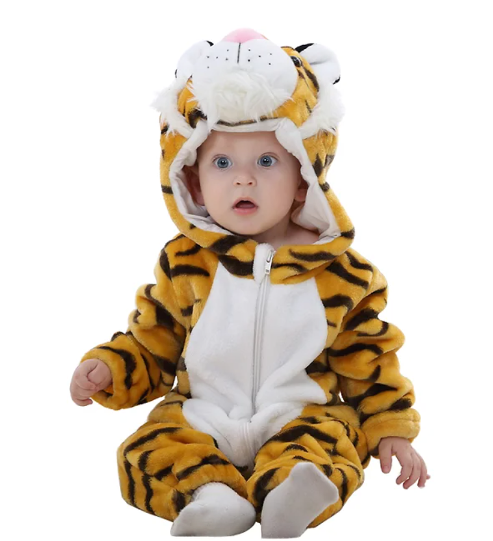 Gemütlicher Flanell Baby-Overall - Weiches Outfit für einfache Wechsel