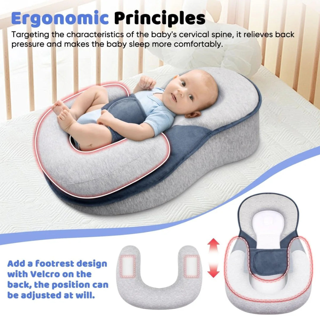 Ergonomisches Baby-Kissen für optimalen Schlafsupport