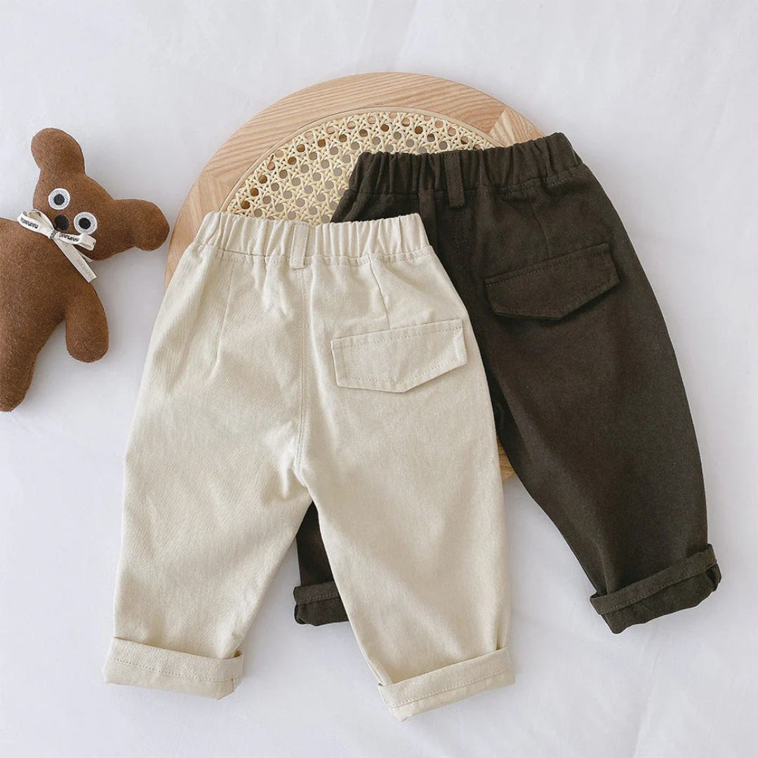 Jungen Freizeit-Hosen mit elastischem Bund