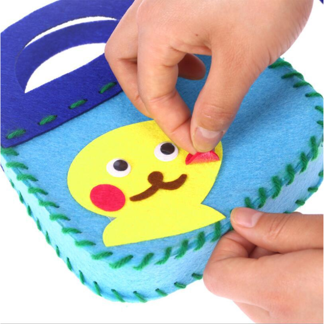 Kinder-Filztaschen-Nähset – Sicheren und kreativen Spaß!