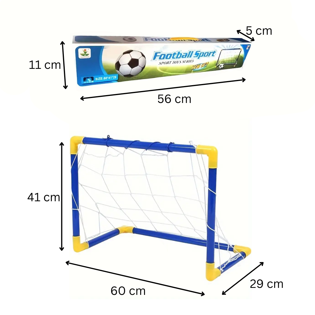 Portables Mini-Fußballtor – Genießen Sie Fußballspaß zu Hause und im Garten für Kinder