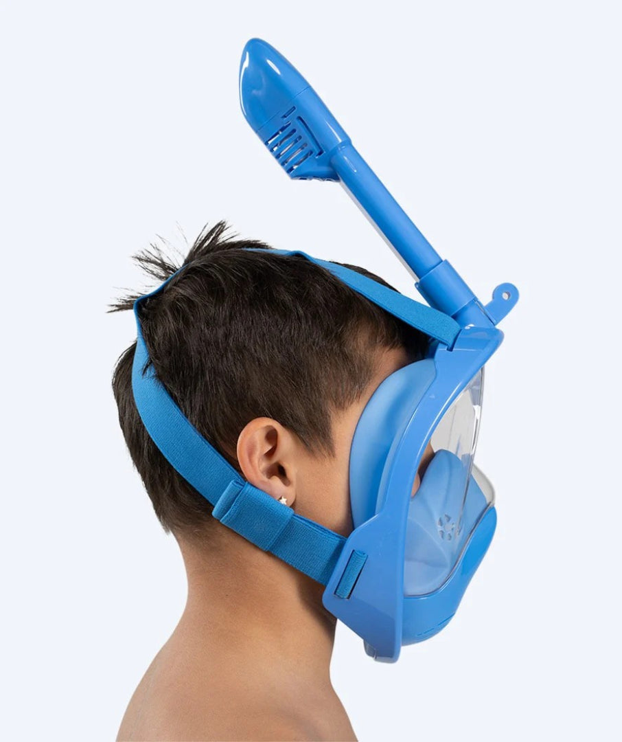 Vollgesichts-Schnorchelmaske für Kinder - 180° Sicht mit Dry Top Technologie