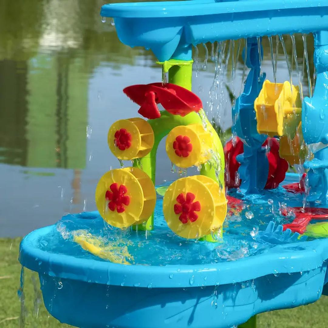3-stöckiger Sand- und Wassertisch für Kinder