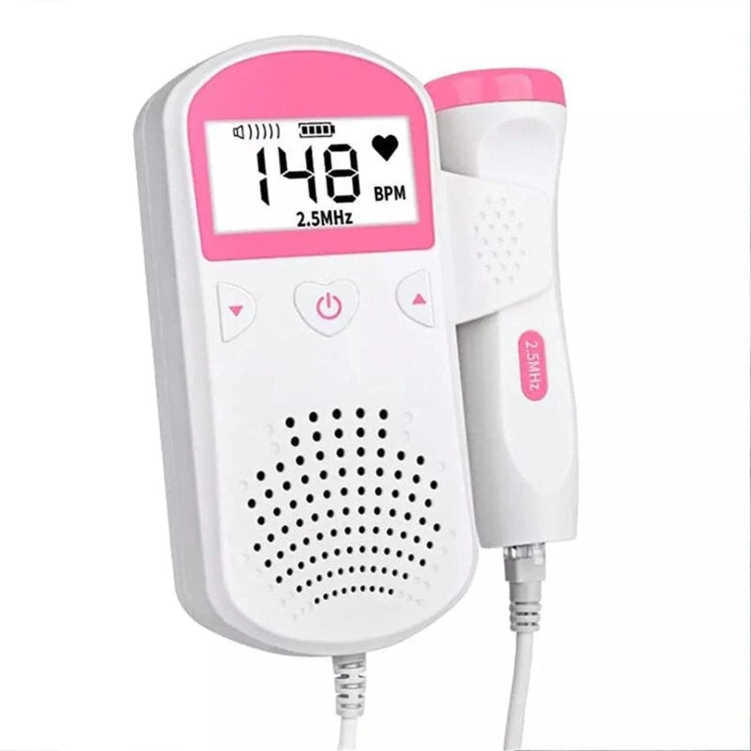 Tragbarer Fetal Doppler Monitor - Baby Herzschlagdetektor