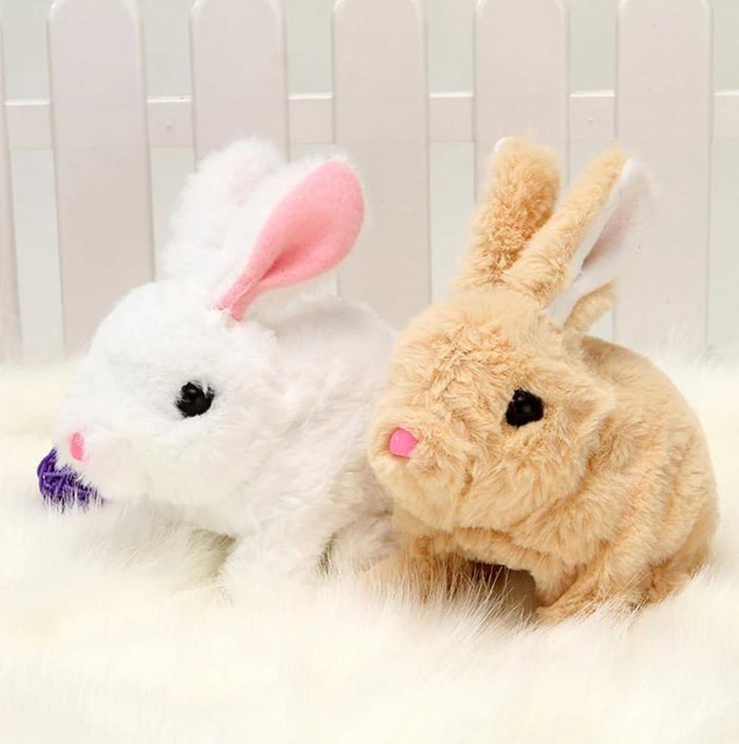 Interaktiver Plüsch-Osterhase – Spaßspielzeug für Kinder