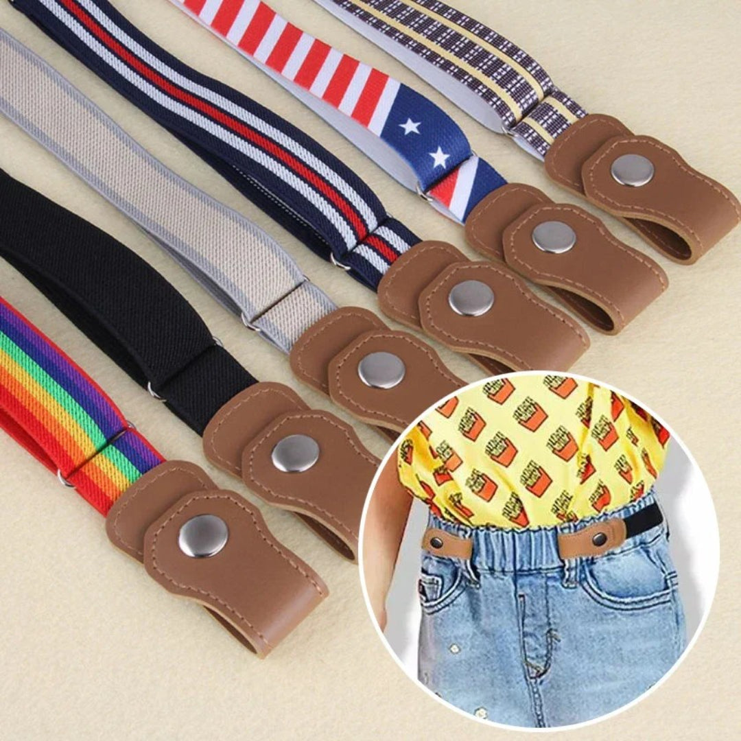 Verstellbarer Elastischer Gürtel für Kinder - Passt 40–65 cm