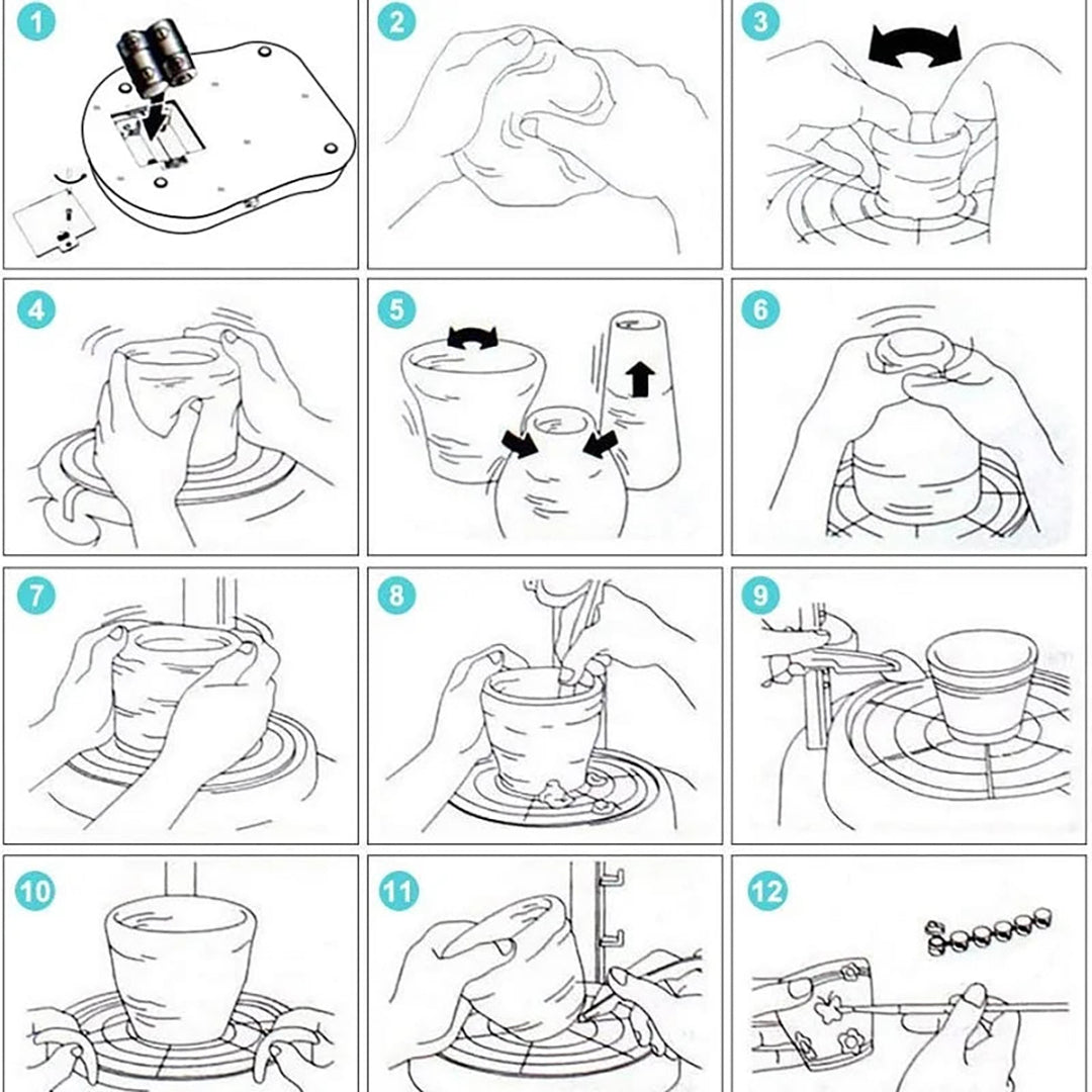 Töpfer-Set für Kinder – Kreativität mit Ton entfesseln