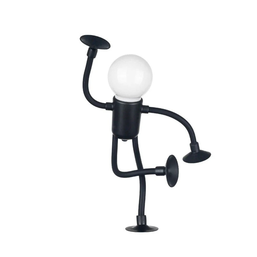 Verstellbare LED-Schreibtischlampe mit flexiblem Nachtlicht