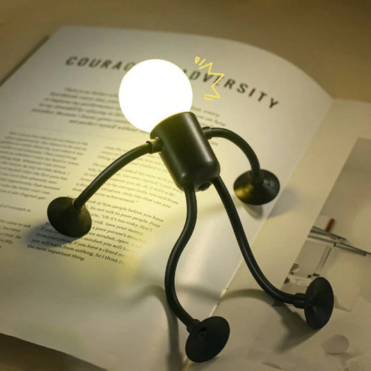 Verstellbare LED-Schreibtischlampe mit flexiblem Nachtlicht