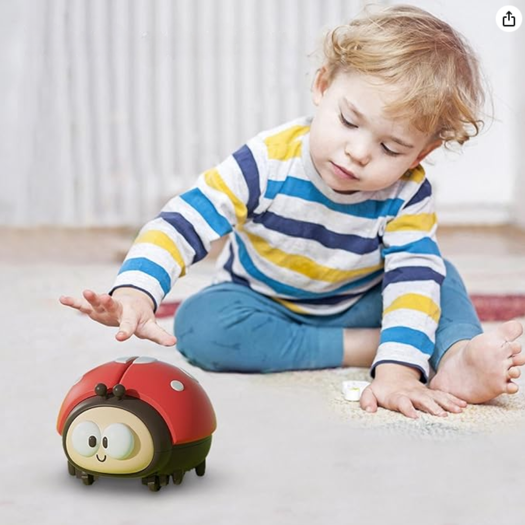 Aktivitätsballonspielzeug für Kleinkinder – Niedliches Marienkäferdesign