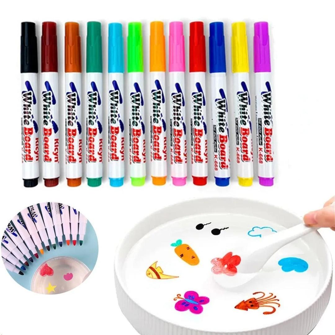 Schwebende Zeichnungs-Magie-Marker für Kinder – 12-teiliges Set