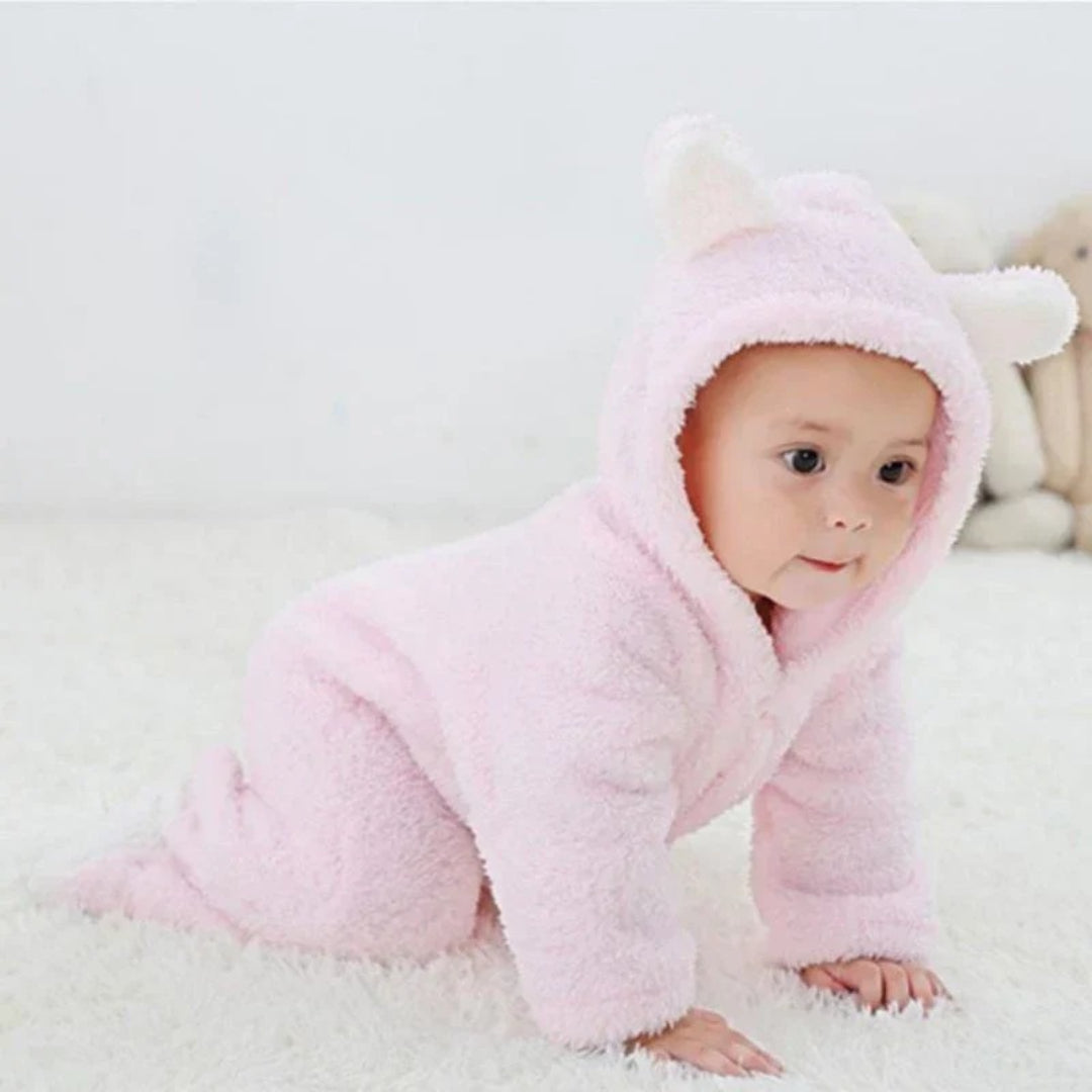 Hooded Infant Onesie mit Ohren - Gemütliche Schlafanzüge