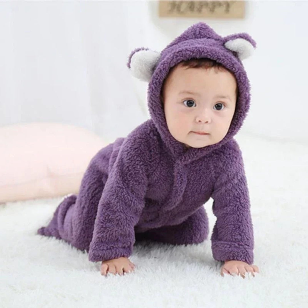 Hooded Infant Onesie mit Ohren - Gemütliche Schlafanzüge