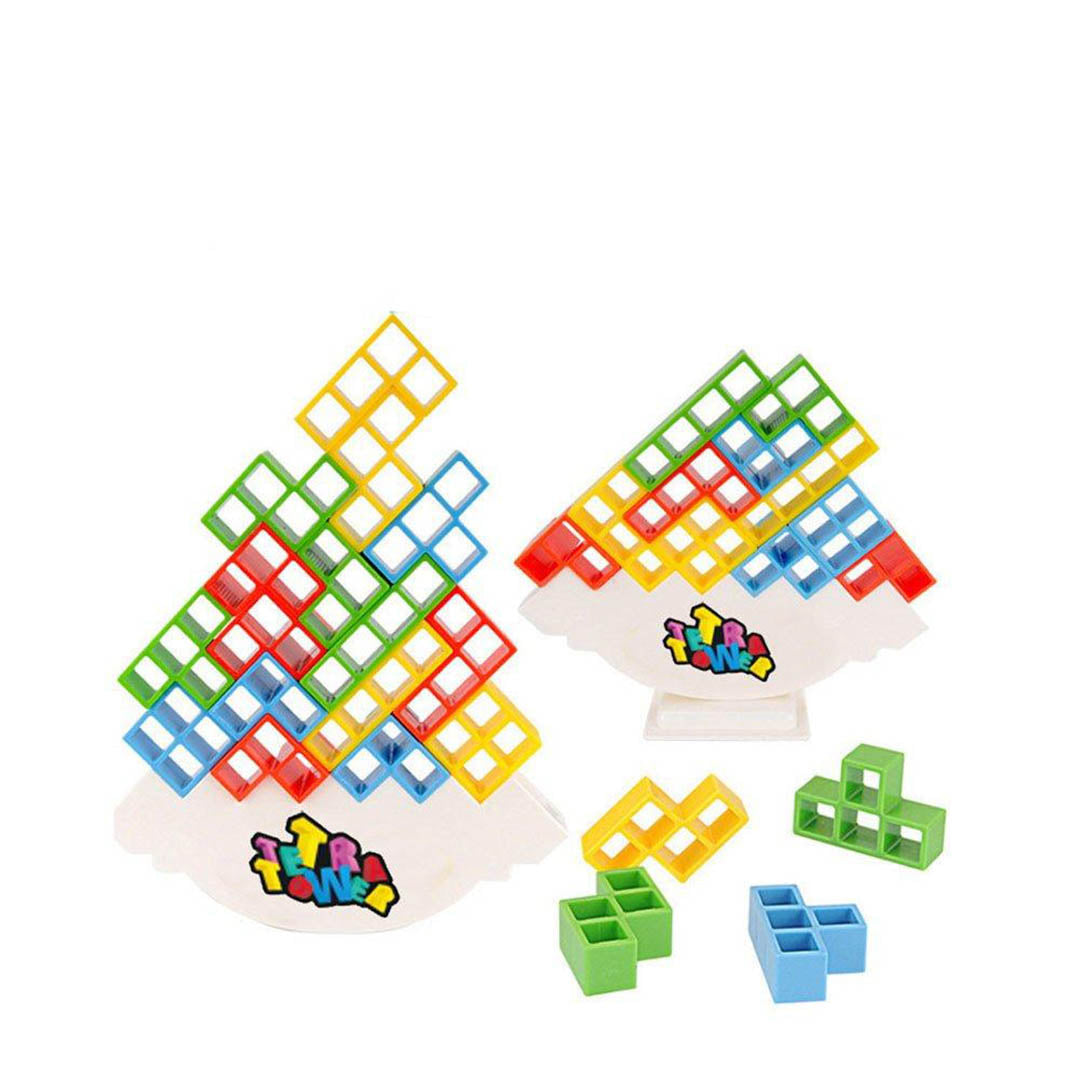 Tetris-Balance Turm – Lustiges Stapel- und Logikspiel für Kinder