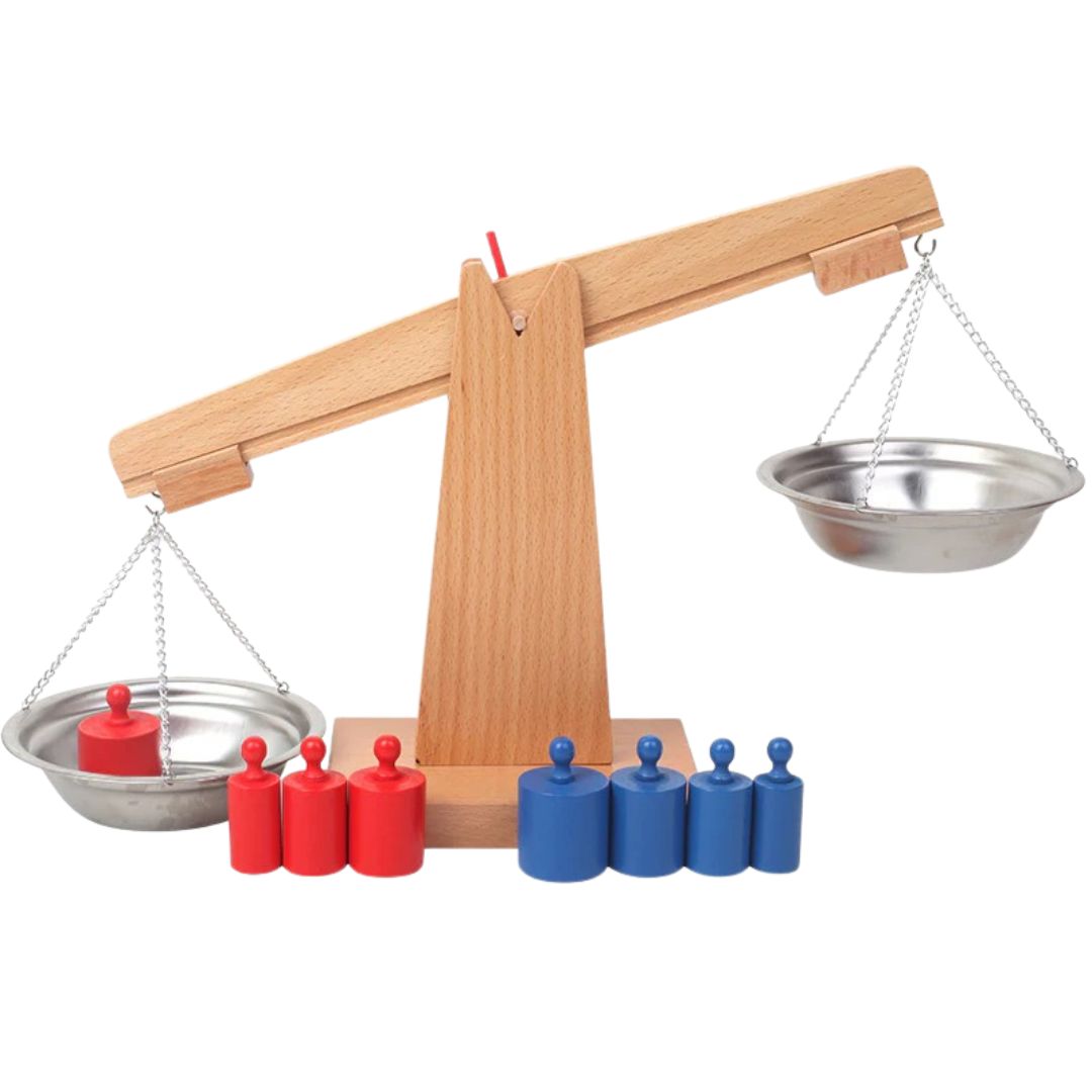 Montessori Gewichtssatz – Ansprechendes, sensorisches Lernen für Kinder