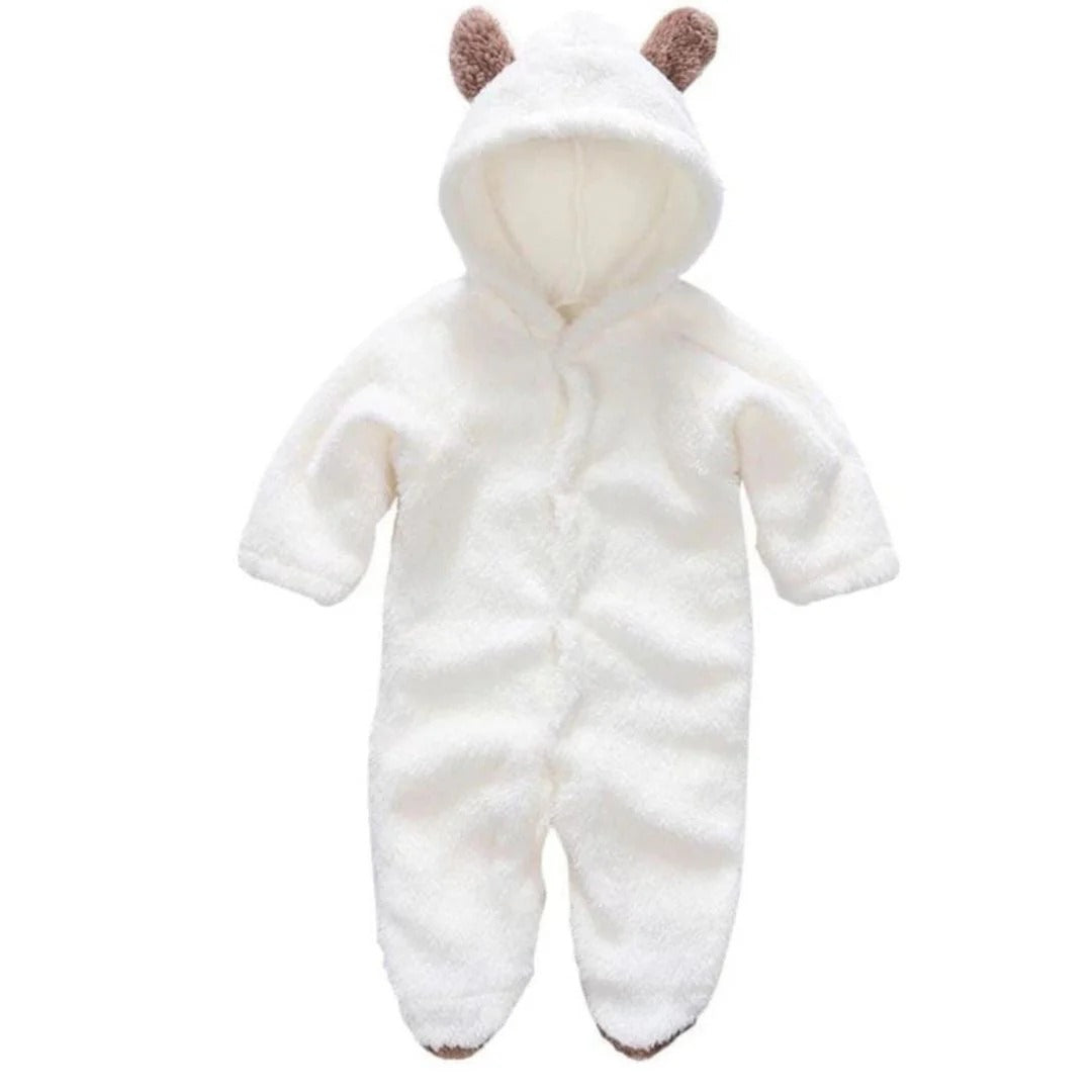 Hooded Infant Onesie mit Ohren - Gemütliche Schlafanzüge