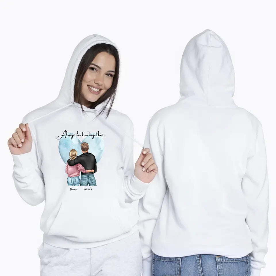 Best Couple - Personalized Hoodie