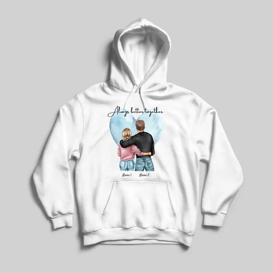 Best Couple - Personalized Hoodie