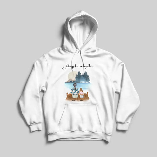 Grandma with Grandchildren - Personalized Hoodie