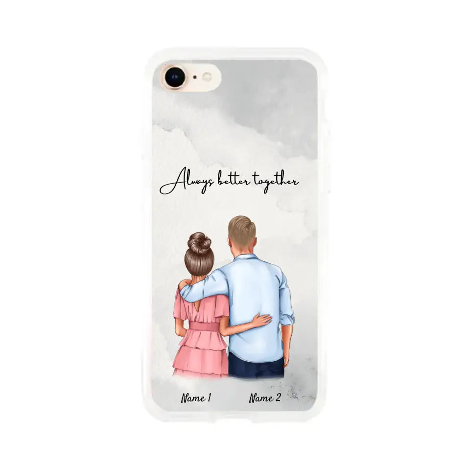 Best Couple Hug - Customized Phone Case