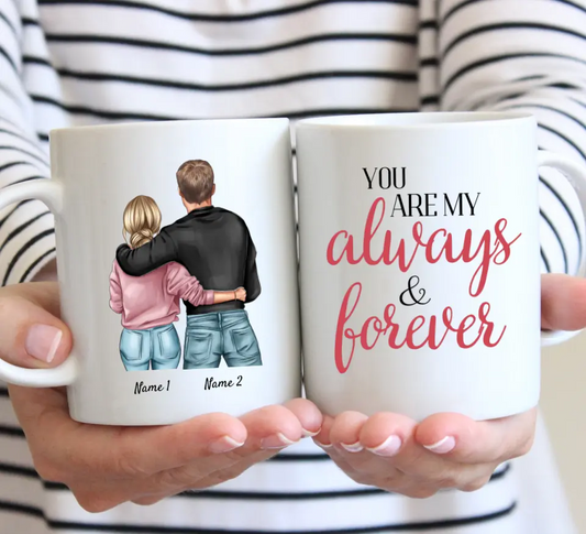 Best couple - personalized mug for couples